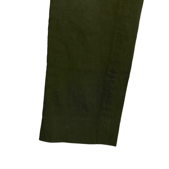 Banana Republic Dark Olive Green Sloan Pant Mid Rise Career Trousers 2 Petite 2P - Picture 5 of 16